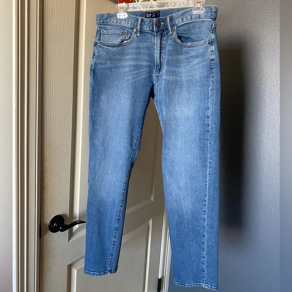GAP Men’s Denim Jeans Slim 33x30 - Picture 6 of 8